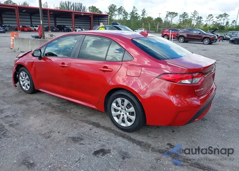 2021 Toyota Corolla Le из США, поврежденный, VIN JTDEPMAE8MJ177365